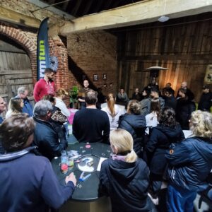 workshop voor Mona Lisa Studio